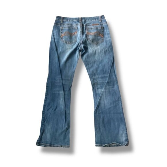 Cowgirl Tuff Light Blue Bootcut Jeans size 32 - Picture 4 of 9